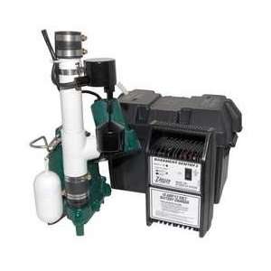  Sump/battery Back up System,1/2 Hp,115v   ZOELLER: Home 