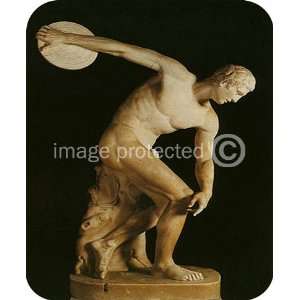   Thrower Diskobolos of Myron Sculpture MOUSE PAD: Office Products