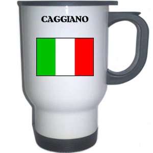  Italy (Italia)   CAGGIANO White Stainless Steel Mug 