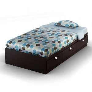 South Shore Cakao Twin Size Mates Bed Box: Home & Kitchen