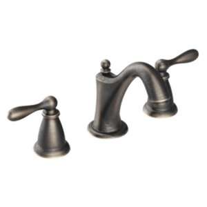 Moen CA84440BRB Mediterranean Bronze Caldwell Double Handle Widespread 