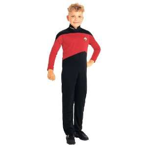  Red Star Trek Jumpsuit Costume: Toys & Games