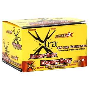 Stacker 2 Xtra Energy Shot 12   3 fl oz (90 ml) bottles Sinful Citrus 