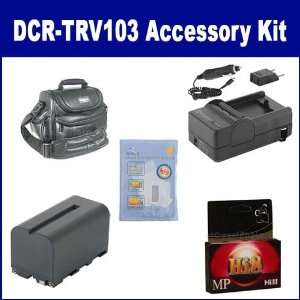 DCR TRV103 Camcorder Accessory Kit includes ZELCKSG Care & Cleaning 