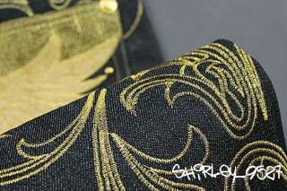   Crown Holder Embroidery Baggy Loose HipHop Streetwear 30 44  