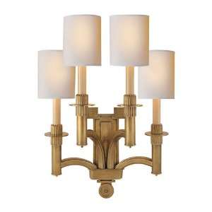 Visual Comfort and Company SC2166HAB NP Studio 4 Light Sconces in Hand 