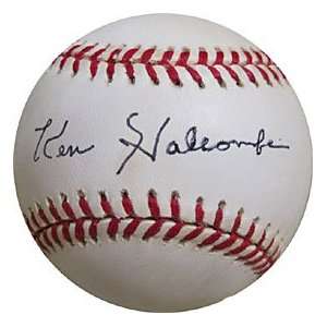  Ken Holcombe Autographed / Signed Baseball: Sports 