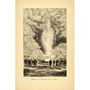   Strokkur Tourism History Art   Original Engraving: Home & Kitchen