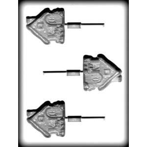  Gingerbread House Pop Hard Candy Mold