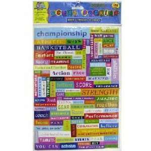  Scrapbooking Words & Phrases Stickers Case Pack 72 