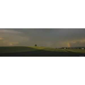  Storm Clouds over a Field, Canton of Zurich, Switzerland 