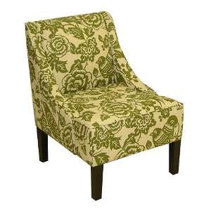  Moss Canary Swoop Arm Chair: Home & Kitchen