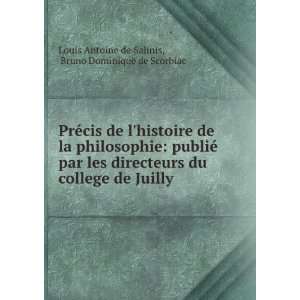 PrÃ©cis de lhistoire de la philosophie: publiÃ© par les 