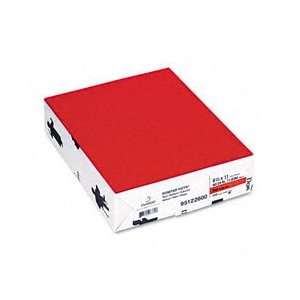   Paper, 8 1/2 x 11, 24 lb, Red, 500/Ream (DMR95122600): Electronics