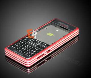 Original Housing cover+Keypad Sony Ericsson C902 red  