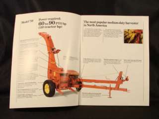 Ford New Holland 718 790 900 Forage Harvesters Brochure  