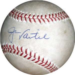   Autographed 4 19 2008 Game Used Baseball vs Rangers