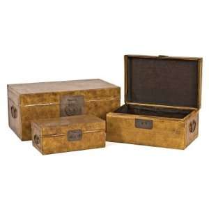    Willow Group Set of 3 Textured Storage Trunks