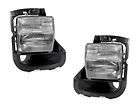 03 07 CADILLAC CTS CTS V CLEAR CHROME HEADLIGHTS PAIR