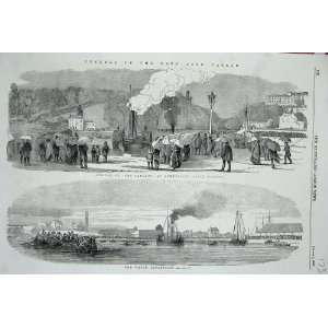   : 1855 Funeral Lord Raglan Ship Caradoc Basin Clifton: Home & Kitchen