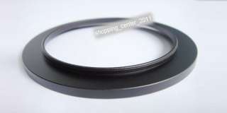 With this step up ring, you can use the 52mm Filters/lens in 