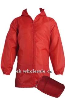 BOYS GIRLS CAGOULE KAGOOL KAGOULE RAINCOAT MAC IN A BAG  