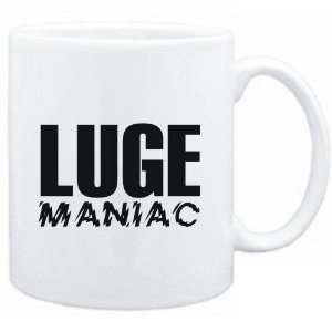 Mug White  MANIAC Luge  Sports:  Sports & Outdoors