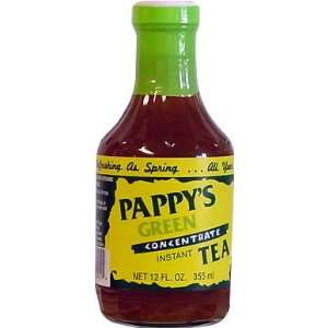 Pappys Green Tea Concentrate (Bottle, 12 fl oz):  Grocery 