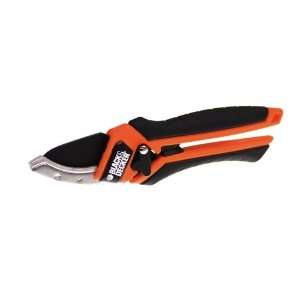   Decker BD1106 7 1/2 Inch Carbonite Anvil Pruner: Patio, Lawn & Garden