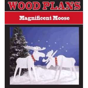  MAGNIFICENT MOOSE WOODWORKING PAPER PLAN PW10026: Home 