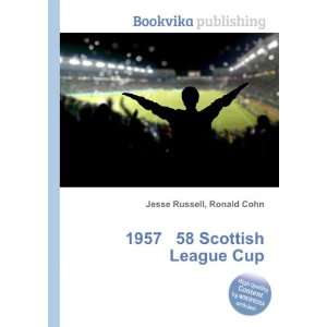  1957 58 Scottish League Cup: Ronald Cohn Jesse Russell 