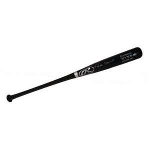   Cano Autographed Black Big Stick Baseball Bat