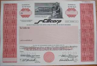 SPECIMEN Stock Certificate   Southern California Edison  