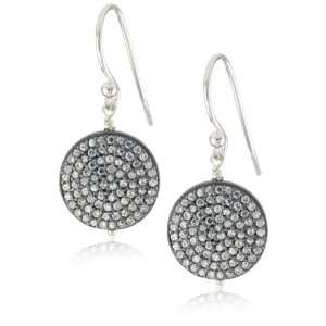  Mary Louise Small Cubic Zirconia Pave Earring Jewelry