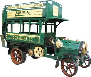   is the new in the box unfired Mamod 1410G steam powered London bus