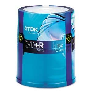  TDK 16X DVD+R Media 200 Pack in Cake Box: Office Products