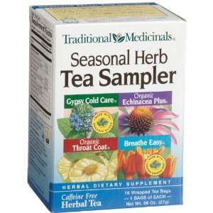 Traditional Medicinals Cold Season Herb Tea Sampler  :  