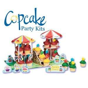  Crazy Carnival Single Cupcake Party Kit 