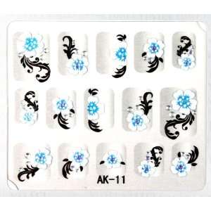  YiMei Stereoscopic 3D Nail decals fashion nail stickers 