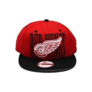 New Era Step Above Detroit Red Wings Snapback Hat Red. Size:  