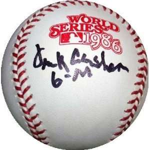  Frank Cashen 1986 World Series autographed Baseball 