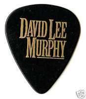 DAVID LEE MURPHY Concert Tour Guitar Pick custom stage Pick  