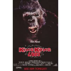  King Kong Lives   Movie Poster   11 x 17: Home & Kitchen