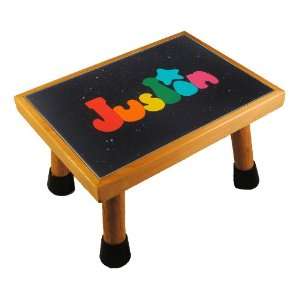   Stool One Name Puzzle Capital/Lower Starry Night Sky Toys & Games