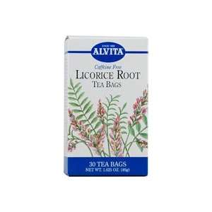 Alvita Licorice Root Caffeine Free   30 Tea Bags:  Grocery 