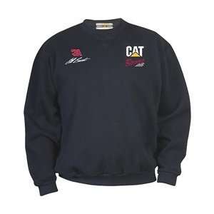  Jeff Burton CAT Racing Crew Sweatshirt   Jeff Burton 