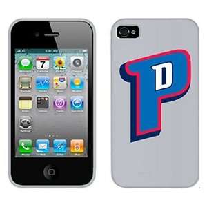  Detroit Pistons P on Verizon iPhone 4 Case by Coveroo  