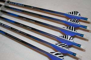 2011 Carbon Express Blue Streak Select 350 arrows 6  