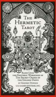 THE HERMETIC TAROT DECK (78 CARDS+BOOK) GODFREY DAWSON  