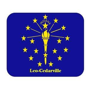  US State Flag   Leo Cedarville, Indiana (IN) Mouse Pad 